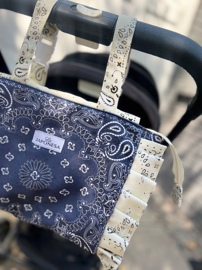 Bolso Coche Bandana Blue Sky