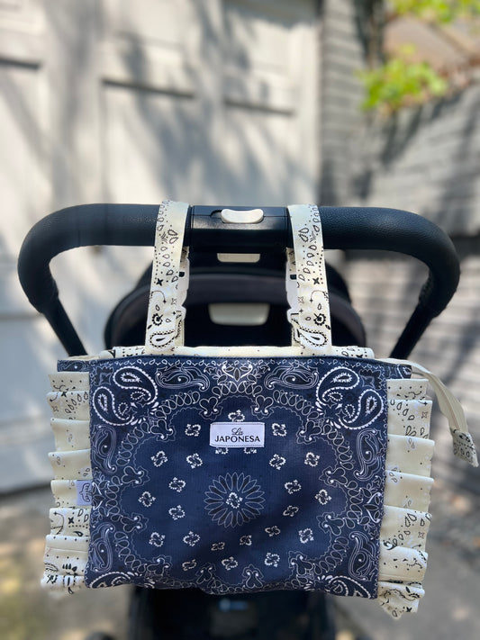 Bolso Coche Bandana Blue Sky