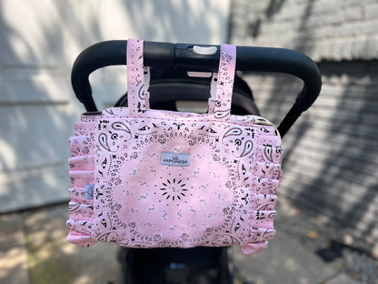 Bolso Coche Bandana Rosado Pinky