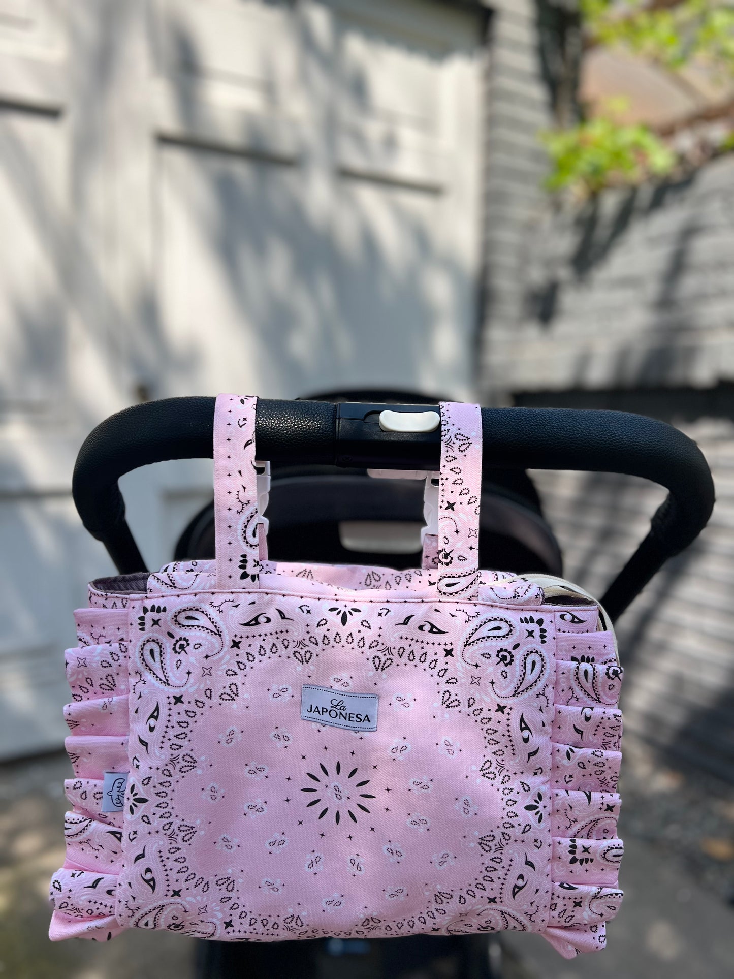 Bolso Coche Bandana Rosado Pinky