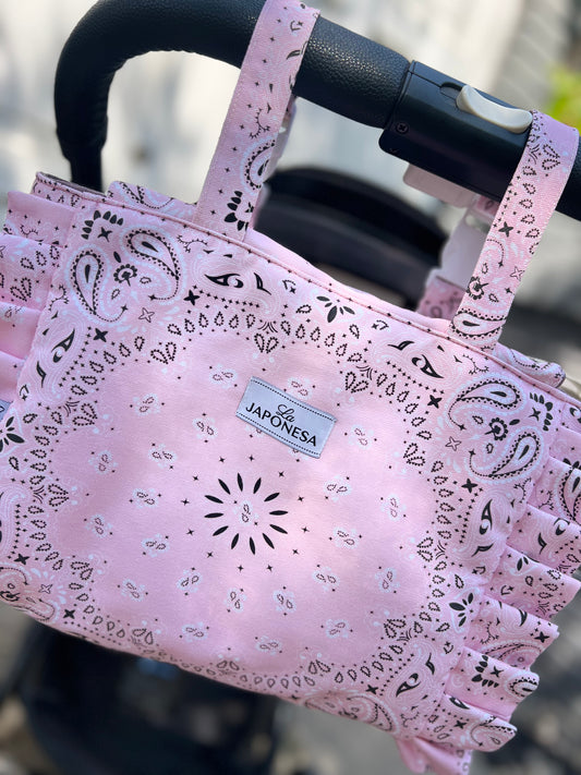 Bolso Coche Bandana Rosado Pinky