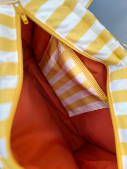 Weekender Yellow&White