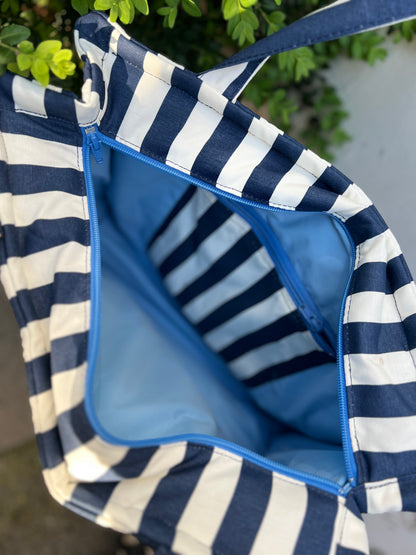 Weekender Blue&White