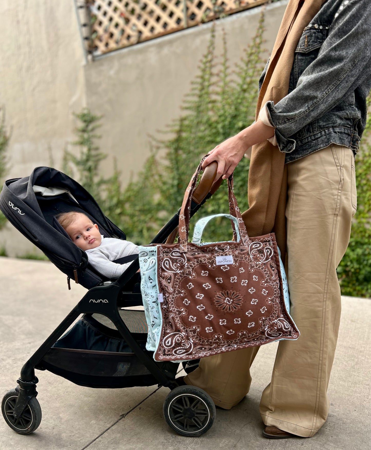 Week Tote Bandana Chocolate