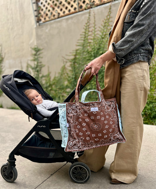 Week Tote Bandana Chocolate