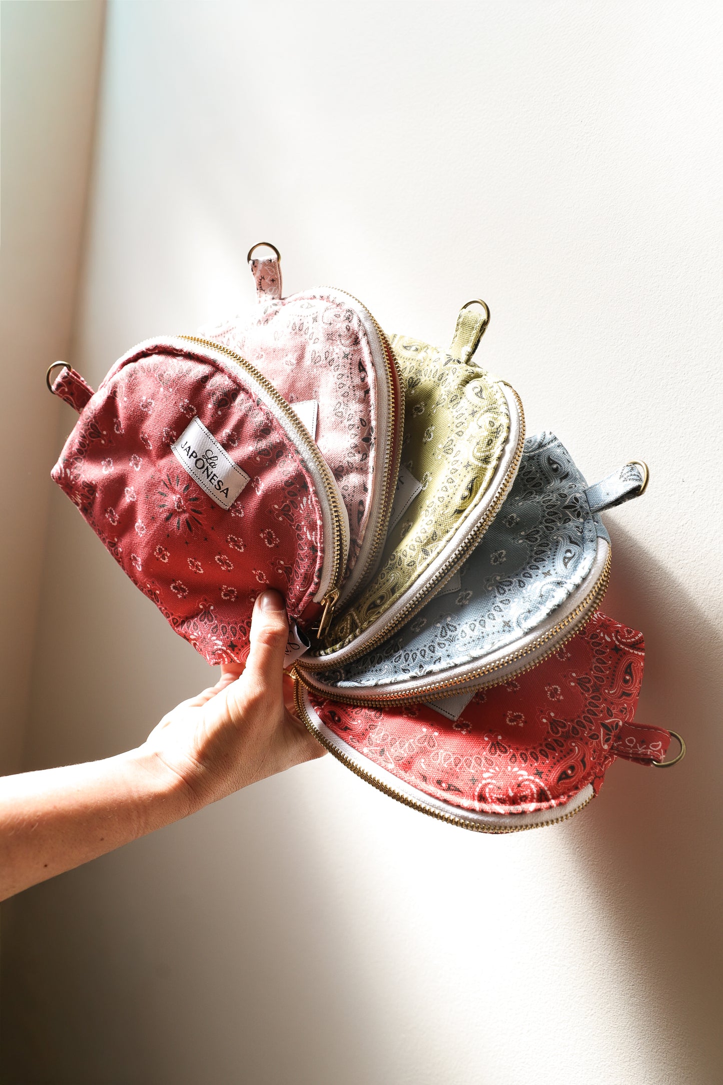Mini Bandana Pouch Palo Rosa