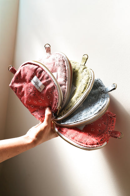Mini Bandana Pouch Palo Rosa