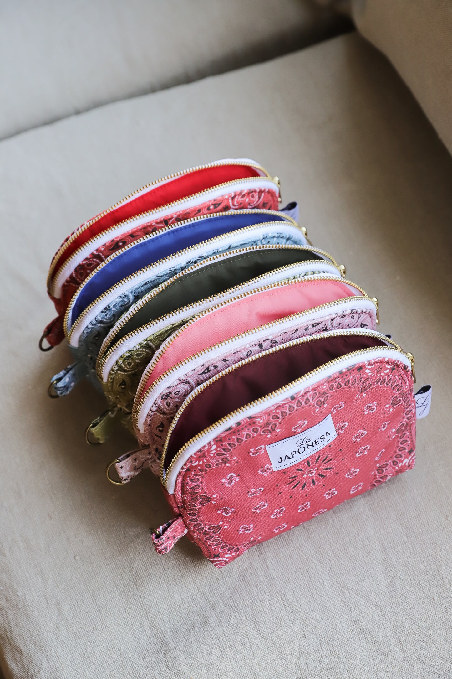Mini Bandana Pouch Palo Rosa