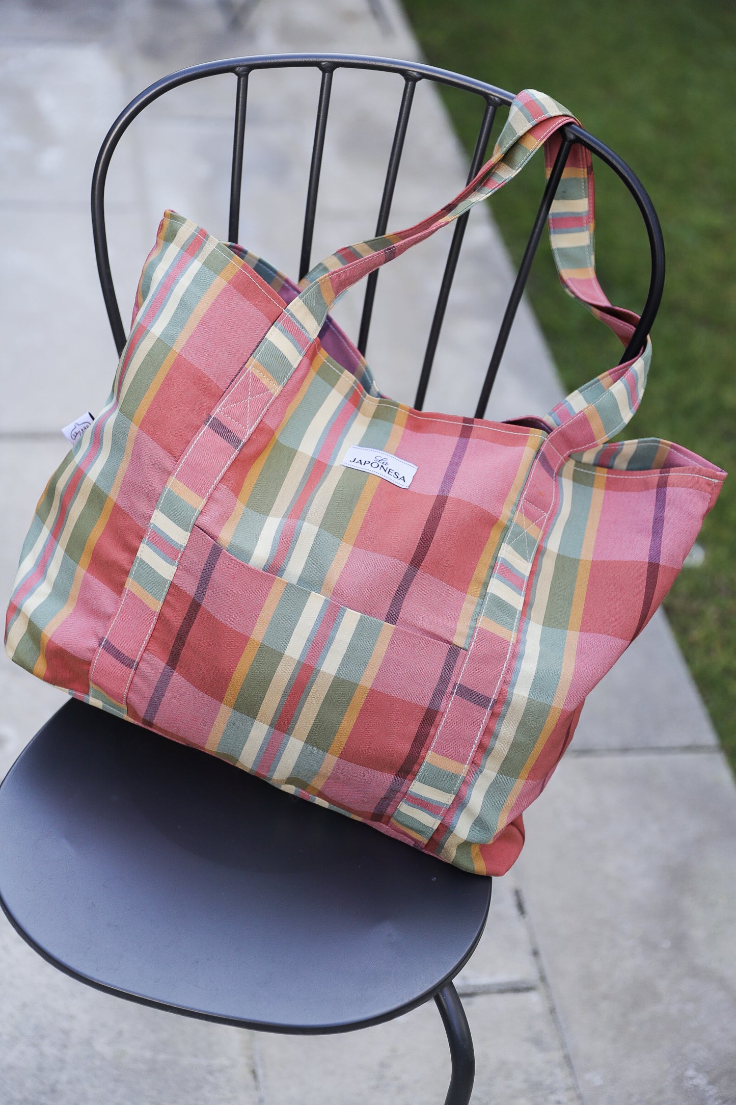 Camel Corduroy Tote Bag