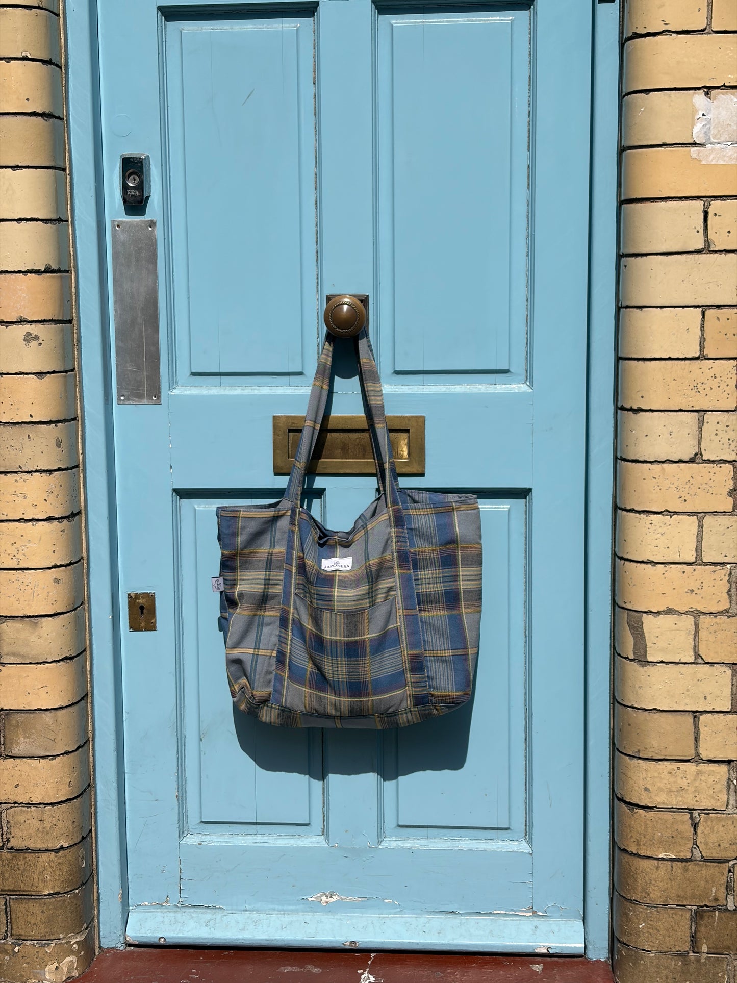 Camel Corduroy Tote Bag