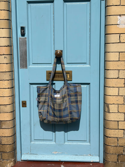 Camel Corduroy Tote Bag