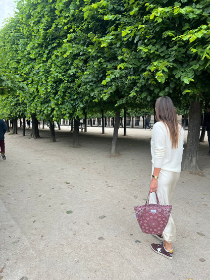 Bandana Mini Tote Vino Tinto