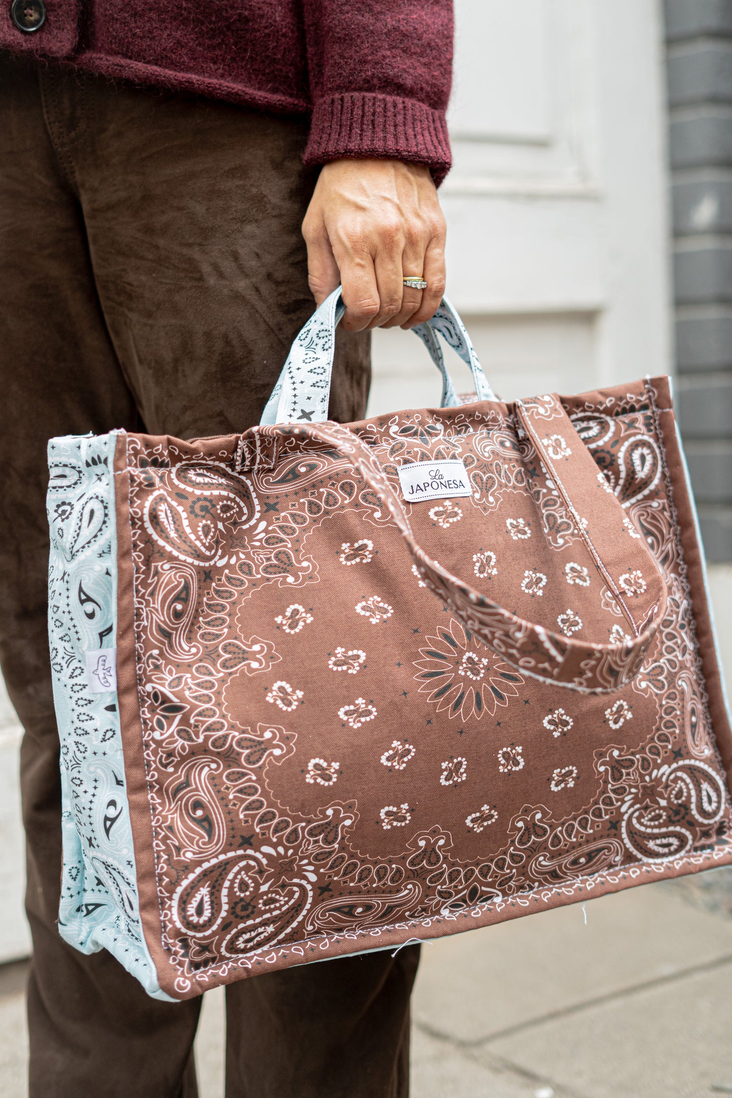 Week Tote Bandana Chocolate