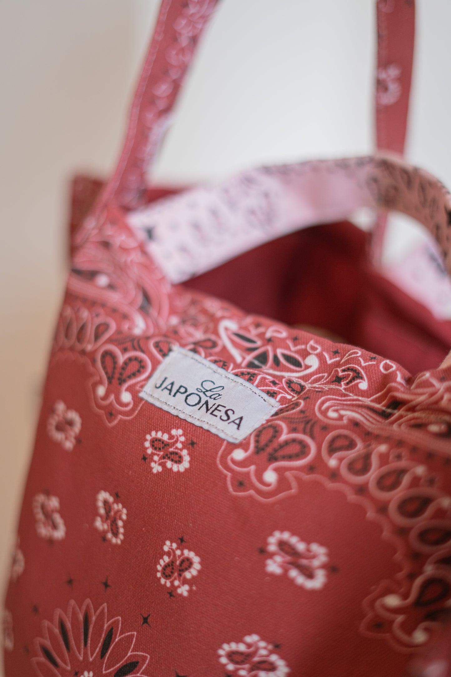 Week Tote Bandana Burgundy
