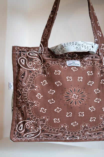 Week Tote Bandana Chocolate