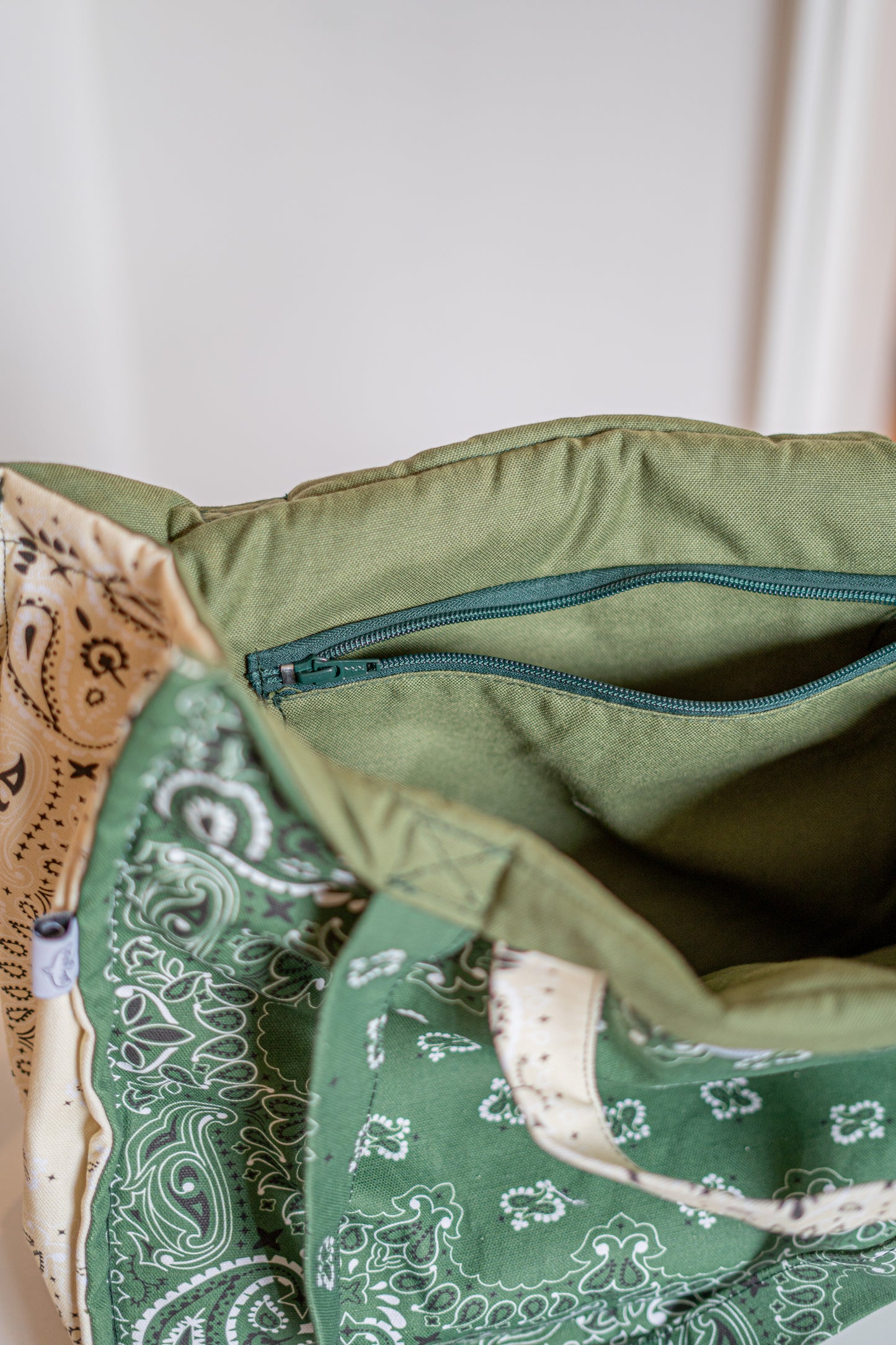 Week Tote Bandana Verde