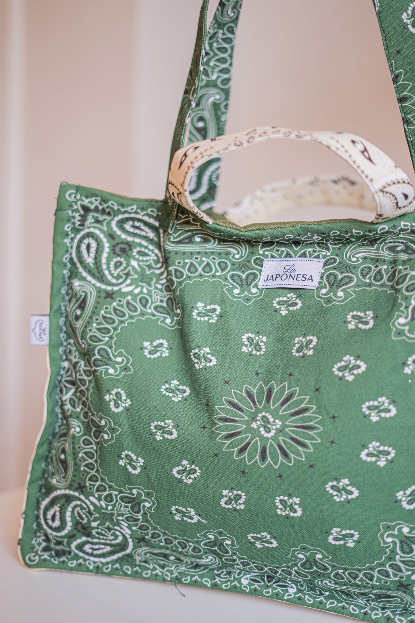Week Tote Bandana Verde