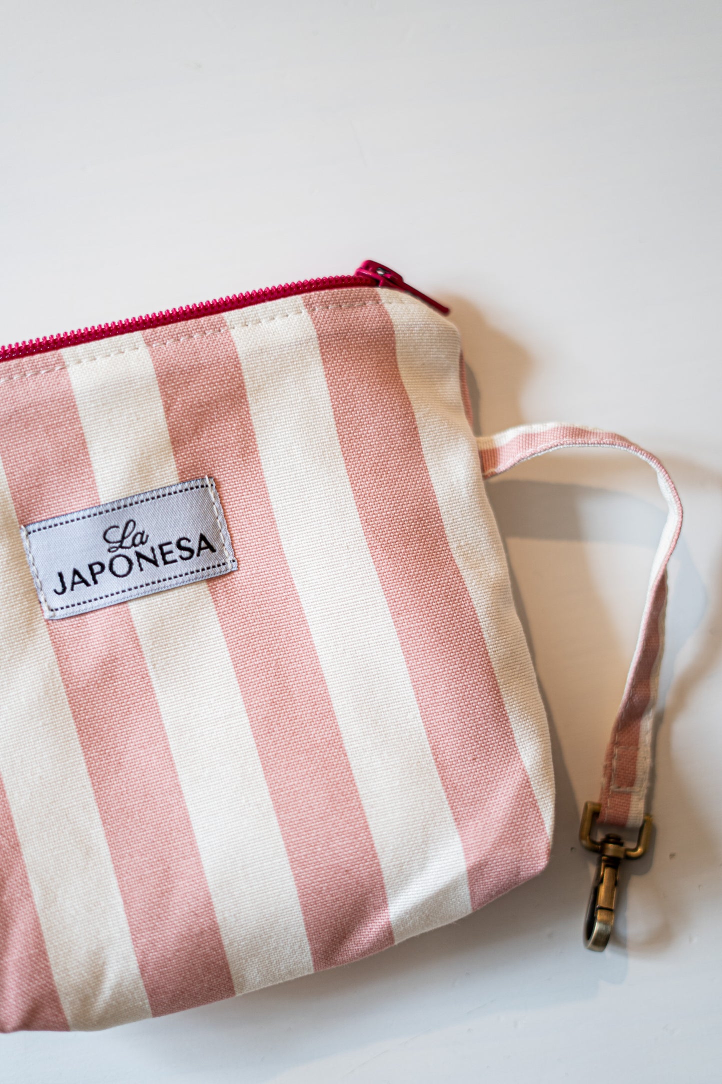 Slim Pocket Rayas Pink