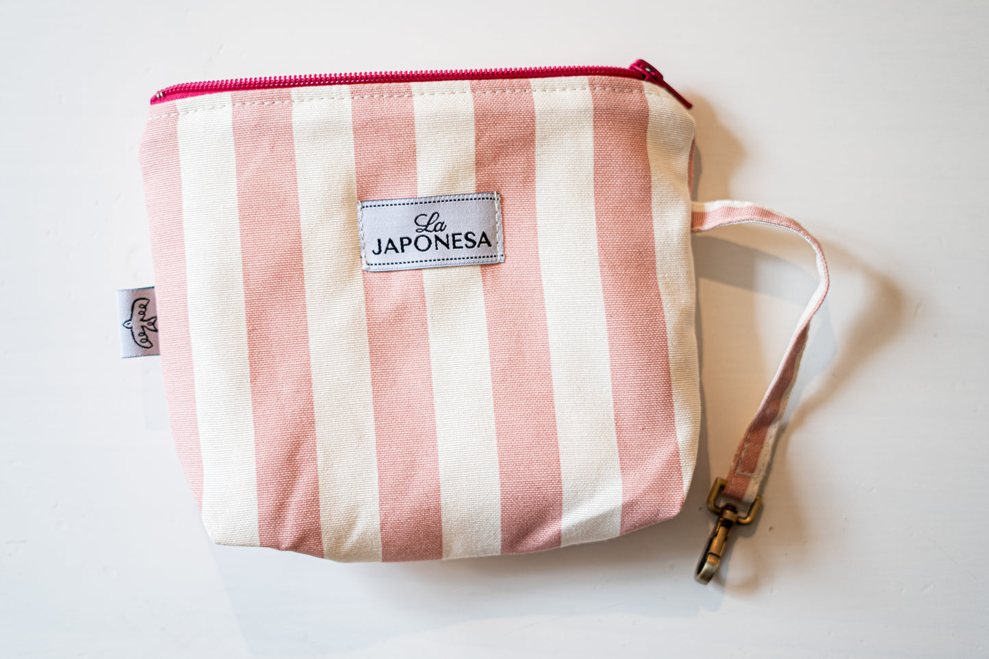 Slim Pocket Rayas Pink