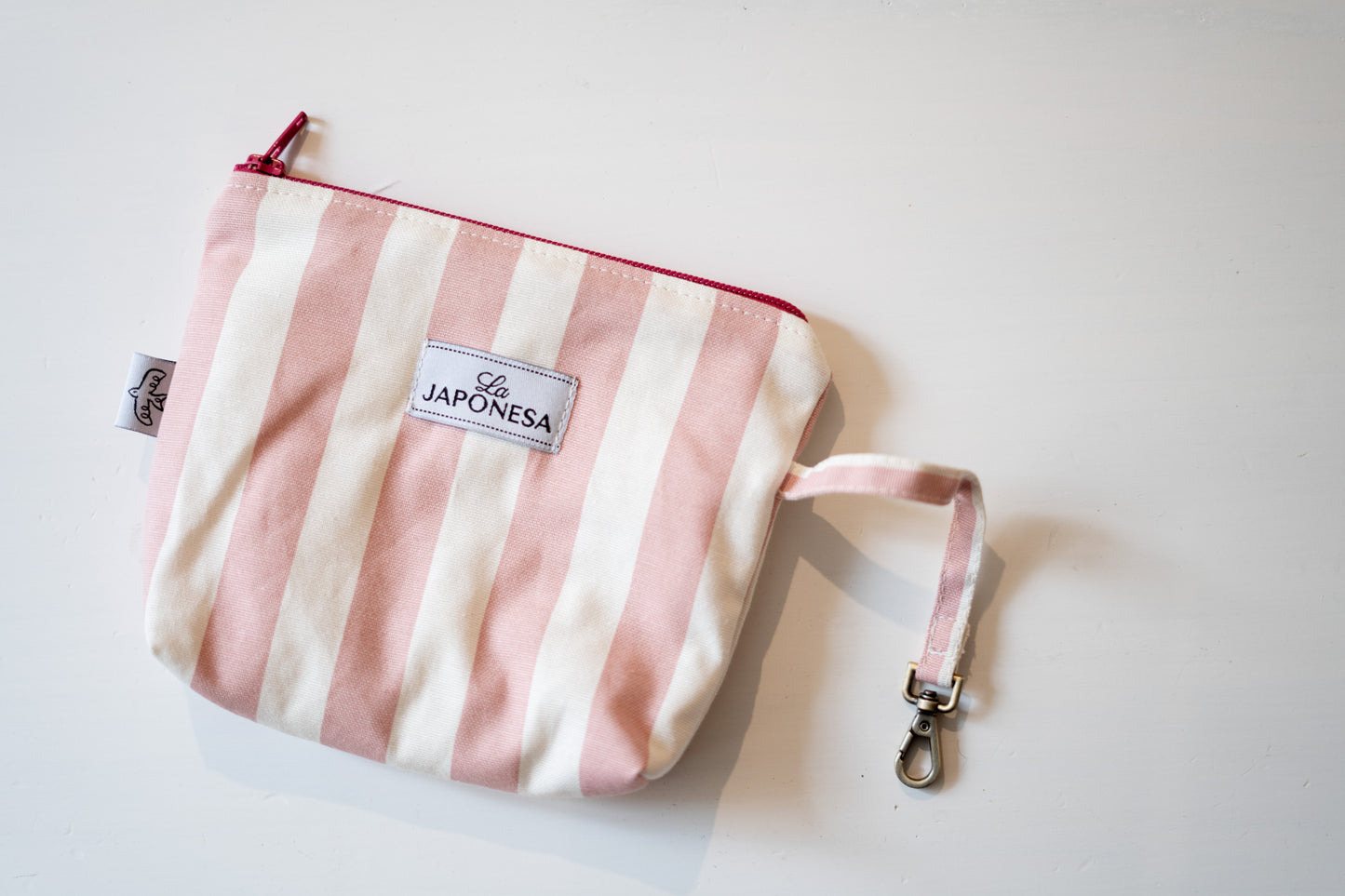 Slim Pocket Rayas Pink