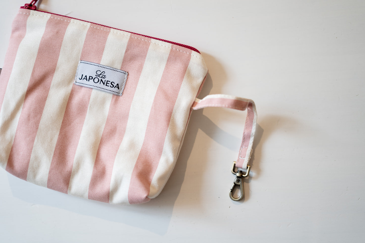 Slim Pocket Rayas Pink