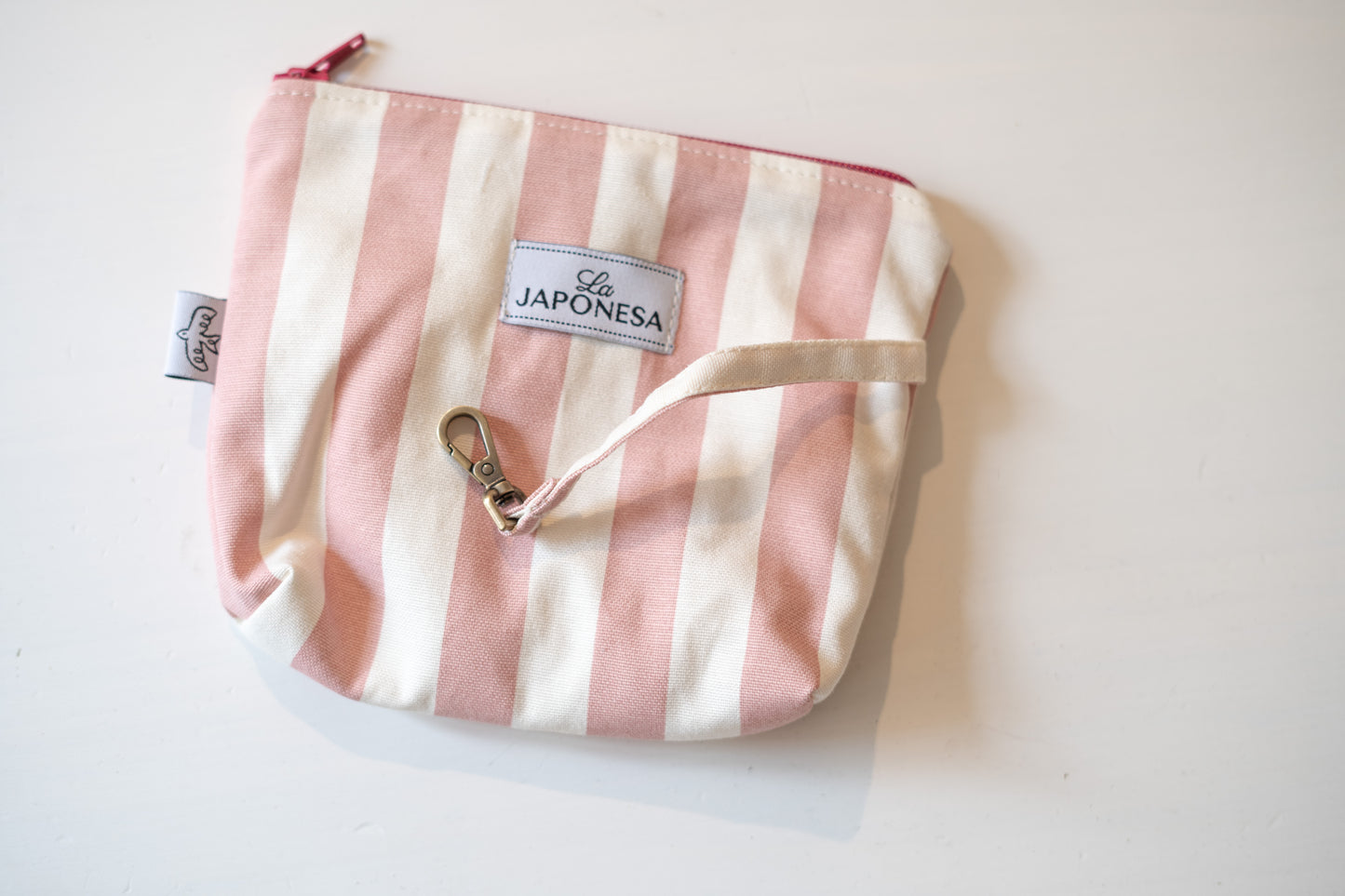 Slim Pocket Rayas Pink