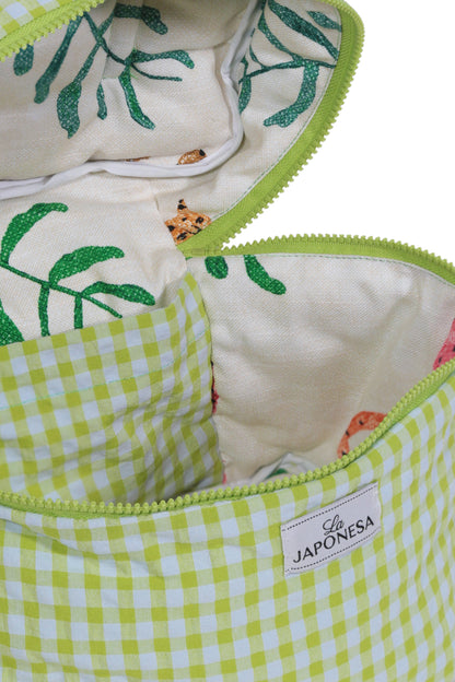 Vanity Bag Green Toiletry Bag