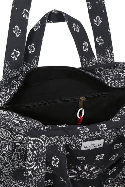 Week Tote Bandana Negro