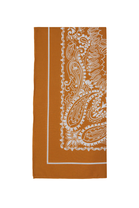 Paño Pareo Bandana Mostaza