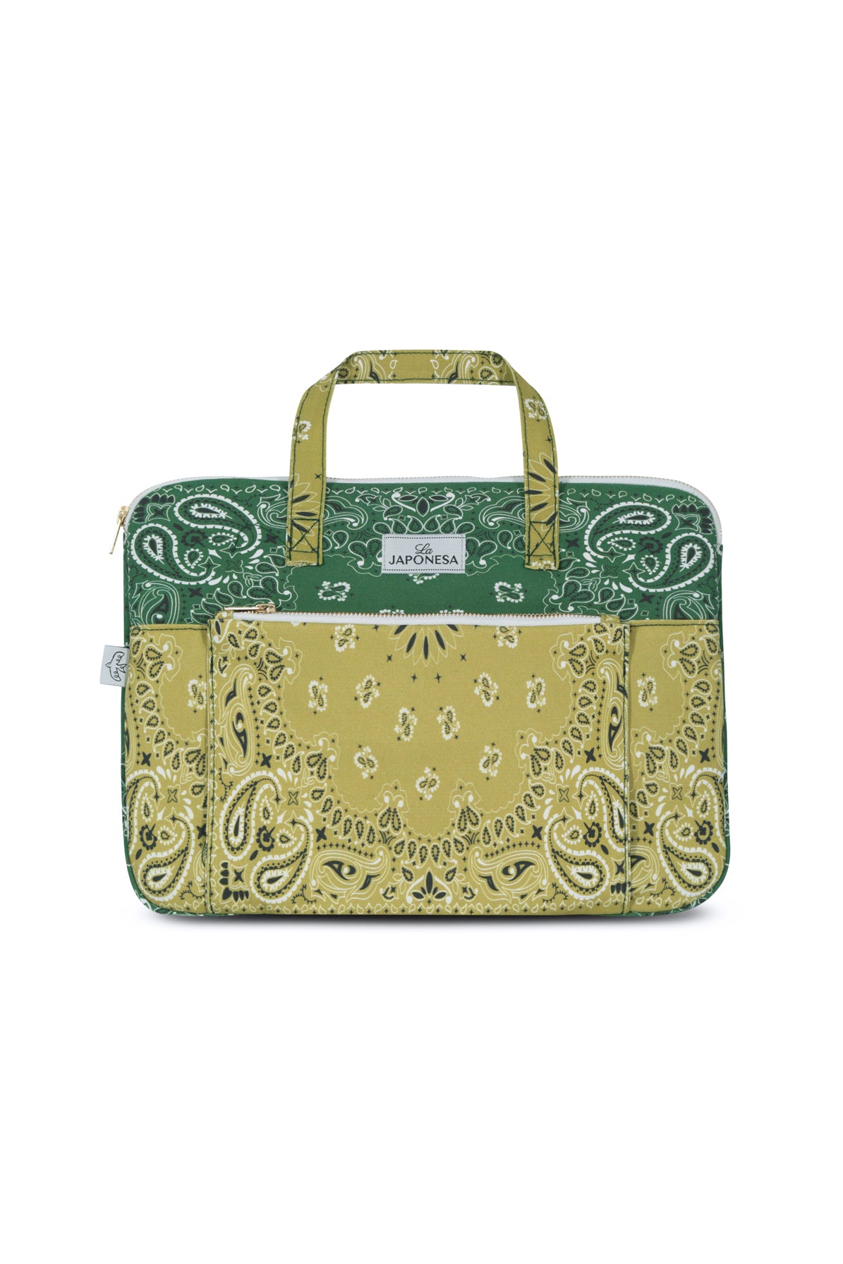 Bolso Porta Computador Bandana Verde
