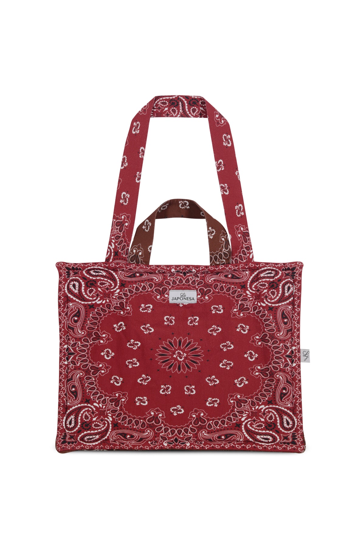 Week Tote Bandana Burgundy