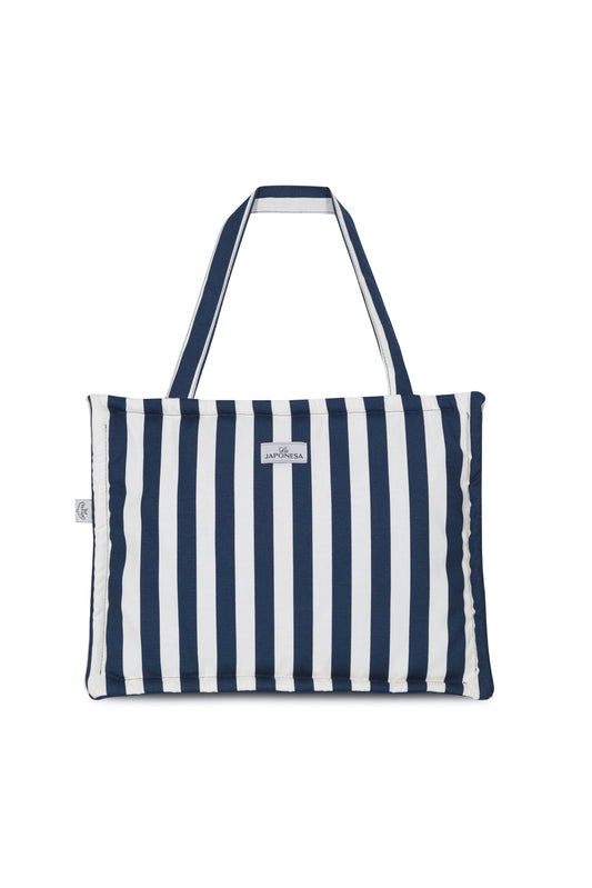 Bolso Weekender Blue&White