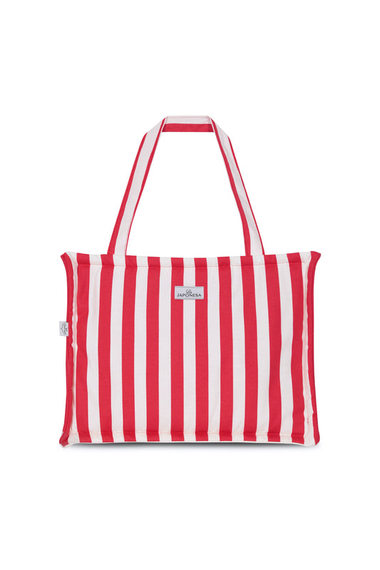 Bolso Weekender Red&White