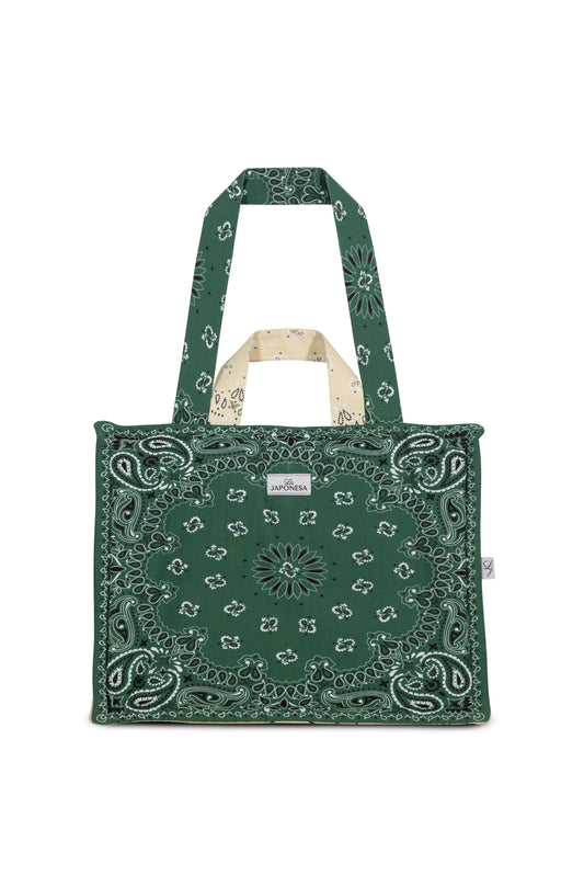 Week Tote Bandana Verde