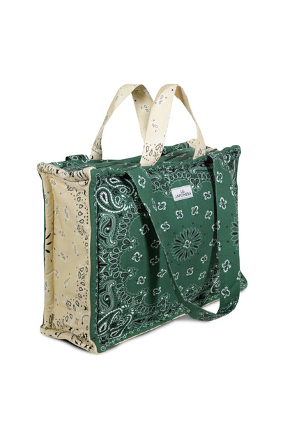 Week Tote Bandana Verde